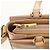 Borsa a Mano Salvatore Ferragamo Smalto 2 vie Beige Oro Auth BA7537 - vista 21