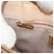 Borsa a Mano Salvatore Ferragamo Smalto 2 vie Beige Oro Auth BA7537 - vista 27