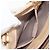 Borsa a Mano Salvatore Ferragamo Smalto 2 vie Beige Oro Auth BA7537 - vista 28