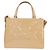 Borsa a Mano Salvatore Ferragamo Smalto 2 vie Beige Oro Auth BA7537 - vista 3