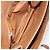 Céline Borsa a Spalla in Tela Macadam CELINE in Pelle PVC Beige Oro Auth BA7520 D'oro - vista 11