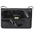 Borsa a Spalla GUCCI Smalto Nero Oro 004 33 0280 Auth ep11880 D'oro - vista 13