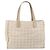 CHANEL Nuova Borsa Tote da Viaggio Nylon Beige Oro CC Auth ep11691 D'oro - vista 13