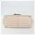 CHANEL Nuova Borsa Tote da Viaggio Nylon Beige Oro CC Auth ep11691 D'oro - vista 5