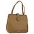 SAINT LAURENT Borsa a mano in pelle marrone Auth 149374