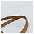 SAINT LAURENT Borsa a mano in pelle marrone Auth 149374 - vista 8