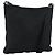 Bolsa de Ombro PRADA Nylon Preto Prata Autêntica 149732