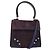 Céline Borsa a Mano CELINE Camoscio 2 in 1 Viola Oro Auth 153983 D'oro Porpora