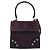 Céline Borsa a Mano CELINE Camoscio 2 in 1 Viola Oro Auth 153983 D'oro Porpora - vista 13