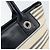 Burberry Borsa Tote in Tela Avorio Argento Auth am9747 Crudo - vista 10