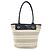 Burberry Borsa Tote in Tela Avorio Argento Auth am9747 Crudo - vista 13