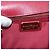 Borsa a Spalla Vala Chain in Pelle Bordeaux e Oro Auth 153977 di Salvatore Ferragamo D'oro Bordò - vista 18