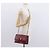 Borsa a Spalla Vala Chain in Pelle Bordeaux e Oro Auth 153977 di Salvatore Ferragamo D'oro Bordò - vista 23
