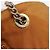Borsa a Spalla con Catena Prada in Nylon Arancione Oro Auth bs31177 D'oro - vista 10
