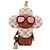 LOUIS VUITTON Monogram Vivienne Charm Estivo Vivienne M02591 LV Auth 145066SAM Marrone - vista 14