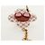 LOUIS VUITTON Monogram Vivienne Charm Estivo Vivienne M02591 LV Auth 145066SAM Marrone - vista 8