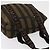 Pequin Borsa a mano in tela Pecan FENDI in nylon nero e marrone Auth bs30795 - vista 6