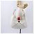 LOEWE Bolsa de Ombro Anagram Couro Branco Prata Auth bs31002 - vista 23
