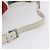 LOEWE Bolsa de Ombro Anagram Couro Branco Prata Auth bs31002 - vista 7
