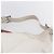 LOEWE Bolsa de Ombro Anagram Couro Branco Prata Auth bs31002 - vista 8
