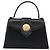 SAINT LAURENT Borsa a mano in pelle nera e oro Auth mr1566 Nero D'oro - vista 13
