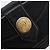 SAINT LAURENT Borsa a mano in pelle nera e oro Auth mr1566 Nero D'oro - vista 19