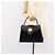 SAINT LAURENT Borsa a mano in pelle nera e oro Auth mr1566 Nero D'oro - vista 24
