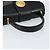 SAINT LAURENT Borsa a mano in pelle nera e oro Auth mr1566 Nero D'oro - vista 7