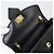 SAINT LAURENT Borsa a mano in pelle nera e oro Auth mr1566 Nero D'oro - vista 9