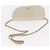 BALLY Borsa a Spalla a Catena Pelle Bianca Oro Auth bs31196 Bianco D'oro - vista 7