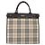 BURBERRY Nova Check Handtasche aus Canvas Beige Silber Authentisch ka042 - Ansicht 13