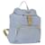 PRADA Backpack Nylon Light Blue Silver Auth 152634 Silvery