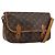 LOUIS VUITTON Bolsa de Hombro Gibeciere MM Monograma M42247 LV Auth ep12193