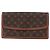 LOUIS VUITTON Pochette Damier Monogram GM Borsa Clutch M51810 LV Auth 155136 Monogramma - vista 13