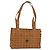 Borsa tote MCM Logogram Vicetos in pelle PVC marrone e oro Auth bs31442 D'oro