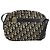 Borsa a Spalla in Tela Trotter Christian Dior Blu Auth 155075 Blu navy