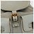 Bamboo Zaino in Bambù GUCCI Camoscio Blu Chiaro Oro 003 2058 0016 Auth 151681 D'oro - vista 18