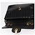 CHANEL Mademoiselle Borsa a Spalla con Catena Smalto Nero Oro CC Auth ka422 - vista 16