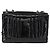 CHANEL Mademoiselle Borsa a Spalla con Catena Smalto Nero Oro CC Auth ka422 - vista 3