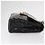 CHANEL Mademoiselle Borsa a Spalla con Catena Smalto Nero Oro CC Auth ka422 - vista 4