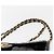 CHANEL Mademoiselle Borsa a Spalla con Catena Smalto Nero Oro CC Auth ka422 - vista 9