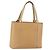 Burberry Borsa a mano in pelle beige dorato Auth ka544 D'oro