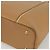 Burberry Borsa a mano in pelle beige dorato Auth ka544 D'oro - vista 10