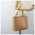 Burberry Borsa a mano in pelle beige dorato Auth ka544 D'oro - vista 25