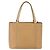 Burberry Borsa a mano in pelle beige dorato Auth ka544 D'oro - vista 3