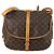 LOUIS VUITTON Borsa a Spalla Monogram Saumur 35 M42254 LV Auth 152023 Monogramma - vista 2