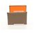 Hermès Monedero Calvi HERMES Cuero Beige Plata Auth BA8243M - vista 19