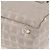 CHANEL Nuova Borsa Tote da Viaggio Nylon Beige Oro CC Auth mr1575 D'oro - vista 10