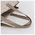 CHANEL Nuova Borsa Tote da Viaggio Nylon Beige Oro CC Auth mr1575 D'oro - vista 7