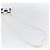 Céline Pochette a spalla CELINE Flower in pelle bianca e argento Auth 154908 Bianco - vista 7
